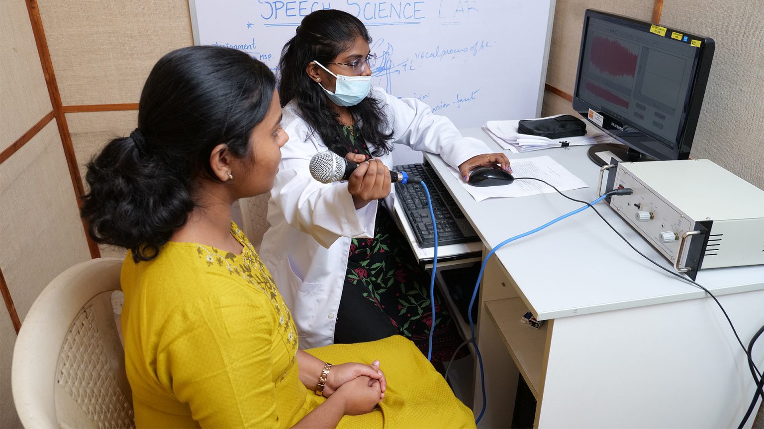 Speech Science Lab Dr. S. R. Chandrasekhar Institute of Speech and